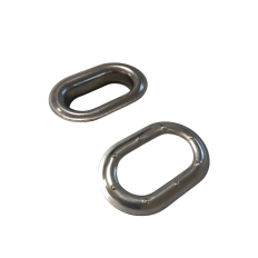 Oczko plandekowe owalne 42x22mm inox nierdzewne