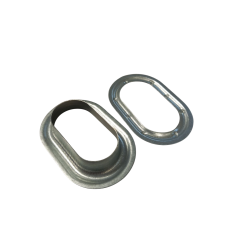 Oczko plandekowe owalne 42x22mm ocynkowane