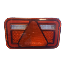 ASPOCK lampa tylna MULTILED IV lewa / przeciwmgielny / z ośw.tablicy / bajonet 5-PIN / 12/24V