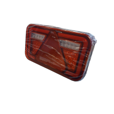 ASPOCK lampa tylna MULTILED IV lewa / przeciwmgielny / z ośw.tablicy / bajonet 5-PIN / 12/24V