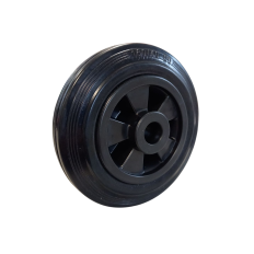 Koło poliamidowo-gumowe fi160 oś fi20 nośność 150kg