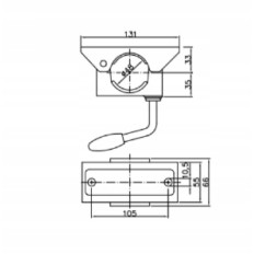OBEJMA KOŁA PODPOROWEGO PODPORY FI 48 mm