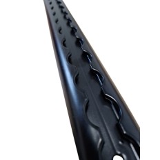 Listwa mocowania ładunku półokrągła 3000 x 40 mm AIRLINE Czarna