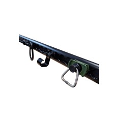 Listwa mocowania ładunku półokrągła 3000 x 40 mm AIRLINE Czarna