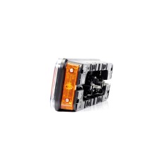 FRISTOM Lampa tylna PRAWA LED 24V, 6-funkcyjna, bez oświetlenia tablicy rej., złącze AMP 7PIN