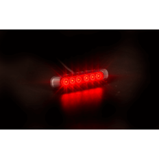 FRISTOM Lampa przeciwmgielna LED 12-24V przewód o długości 1m