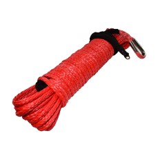 Lina syntetyczna 12mm x 25m - czerwona 11,5T