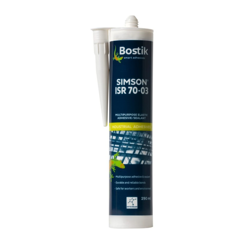 Klej / uszczelniacz polimerowy SZARY "Bostik-Simson" ISR 70-03 kartusz 290ml