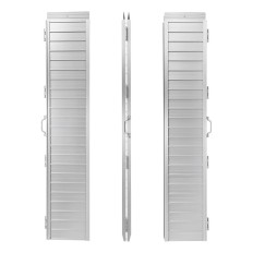 Rampa aluminiowa składana do wózka inwalidzkiego 183x73 cm