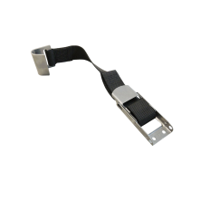 Klamra stal nierdzewna z pasem i hakiem do plandek naciąg firanki