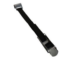 Klamra stal nierdzewna z pasem i hakiem do plandek naciąg firanki