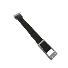 Klamra stal nierdzewna z pasem i hakiem do plandek naciąg firanki