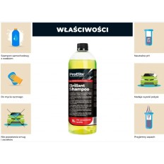 ProElite BRILLANT SHAMPOO 1L szampon samochodowy z woskiem