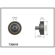 Rolka dachu fi24 L16