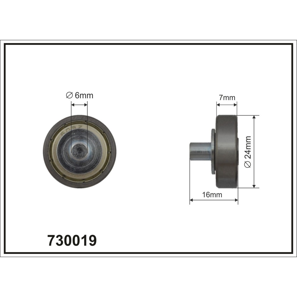 Rolka dachu fi24 L16