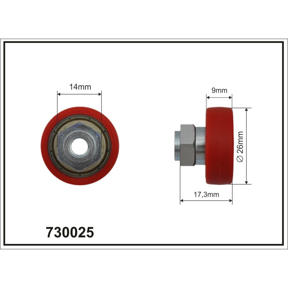 Rolka dachu / firany VERSUS FI 26 L 17,30