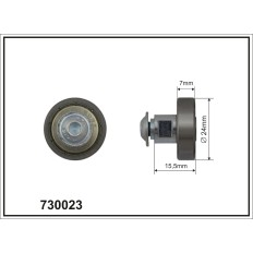 Rolka dachu / firany FI 24 L 15,5