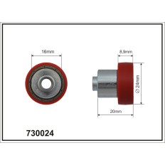 Rolka dachu / firany FI 24 L 20