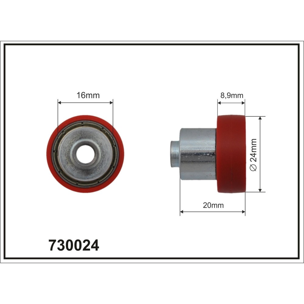 Rolka dachu / firany FI 24 L 20