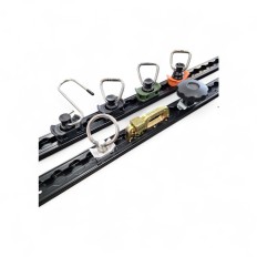 Listwa mocowania ładunku 3000 x 34 mm AIRLINE Czarna