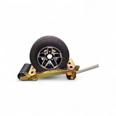 Wózek serwisowy składany, podnoszony, pod urwane koło