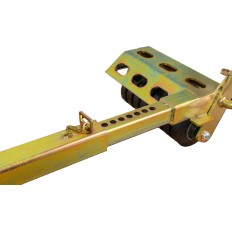 Wózek serwisowy składany, podnoszony, pod urwane koło