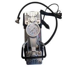 Kompresor powietrza 12V 90L/MIN do 10BAR, dwutłokowy, latarka LED