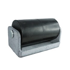 Odbojnik gumowo - stalowy 2 rolki FI 115 x L 200 mm GEOMET