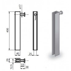 Profil zakończeniowy burty bocznej wywrotki