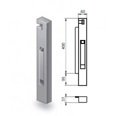Słupek wywrotkowy 60 przedni prawy