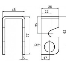 Łożysko zawiasu wywrotki 120