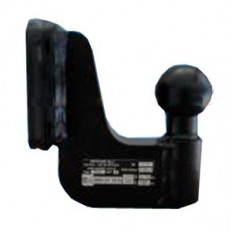 Hak kulowy obniżany 83X56X12, 4 otwory