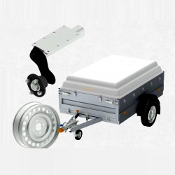 PRZYCZEPY do 3,5 TONY, KNOTT, ALKO,CZEŚCI I AKCESORIA