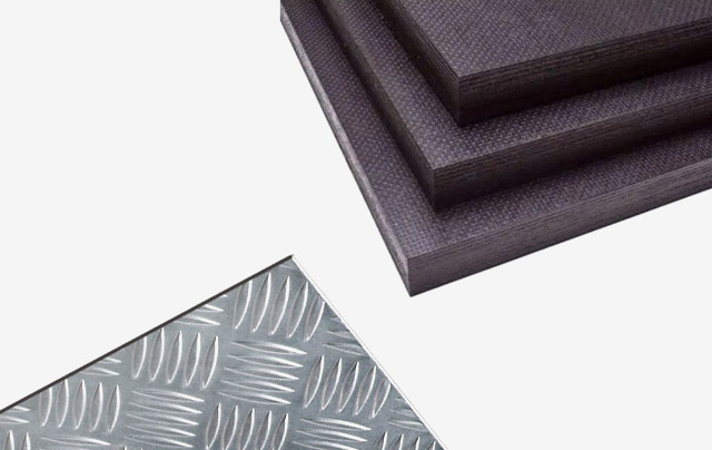 SKLEJKI, BLACHY RYFLOWANE