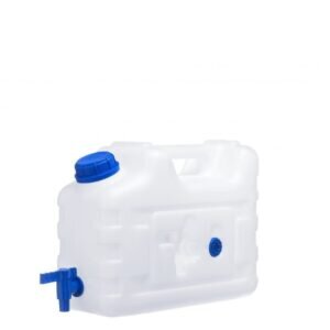 Water canister 10 L with faucet and stopper ATEST