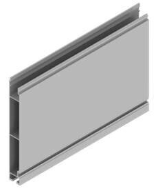 Bottom side profile 200mm ANODA PPS L-2600mm under gasket
