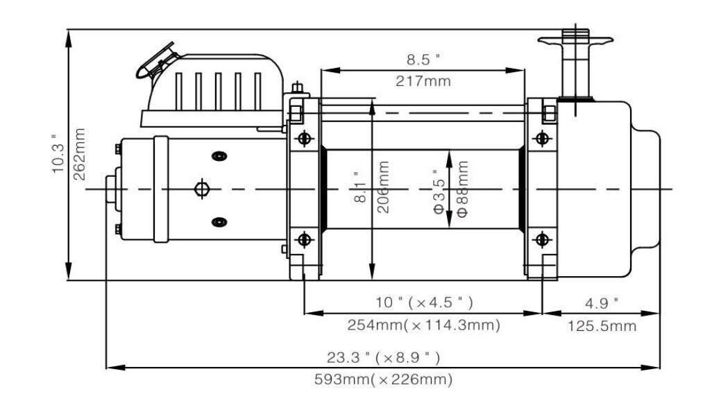 Runva EWN15000 12V 6.8T