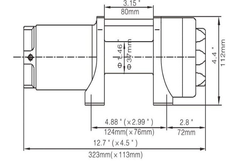 RUNVA EWP2500 12V 1.1T