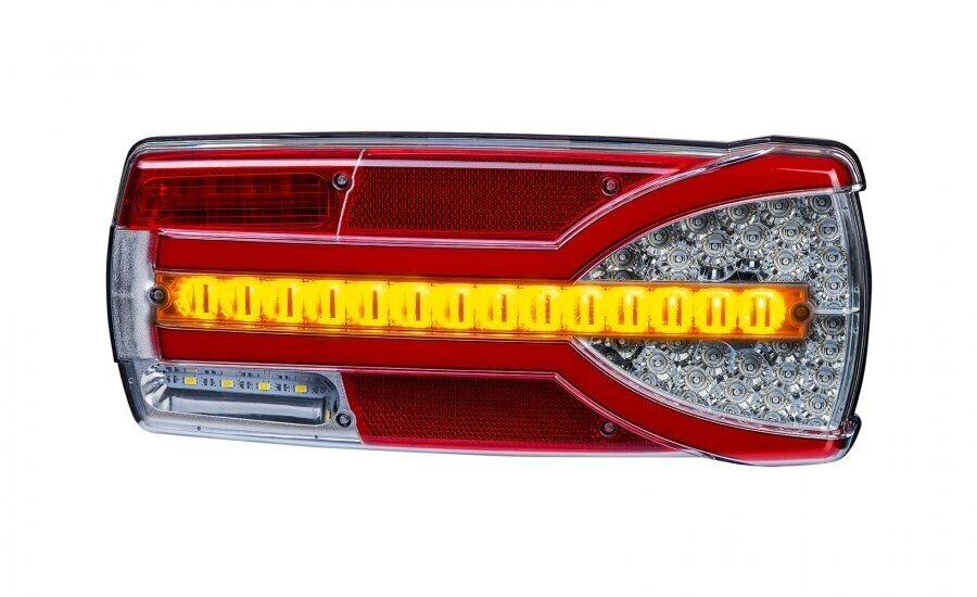 Lampa zespolona tylna LED 7 – funkcyjna Carmen NEON Gniazdo 7 PIN PRAWA