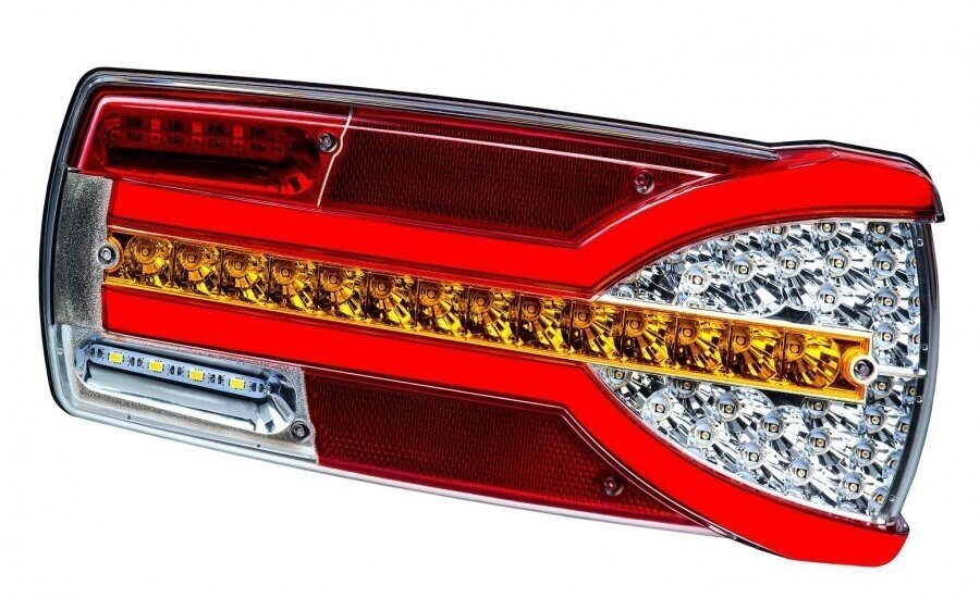 Lampa zespolona tylna LED 7 – funkcyjna Carmen NEON Gniazdo 7 PIN PRAWA