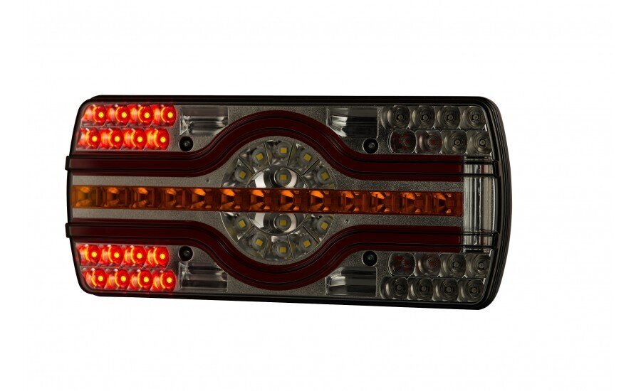 EMA combination lamp with license plate light lower left