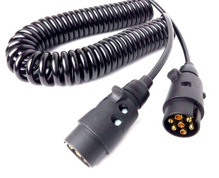 SPIRAL CABLE 7 PIN 12 V 5.0 M