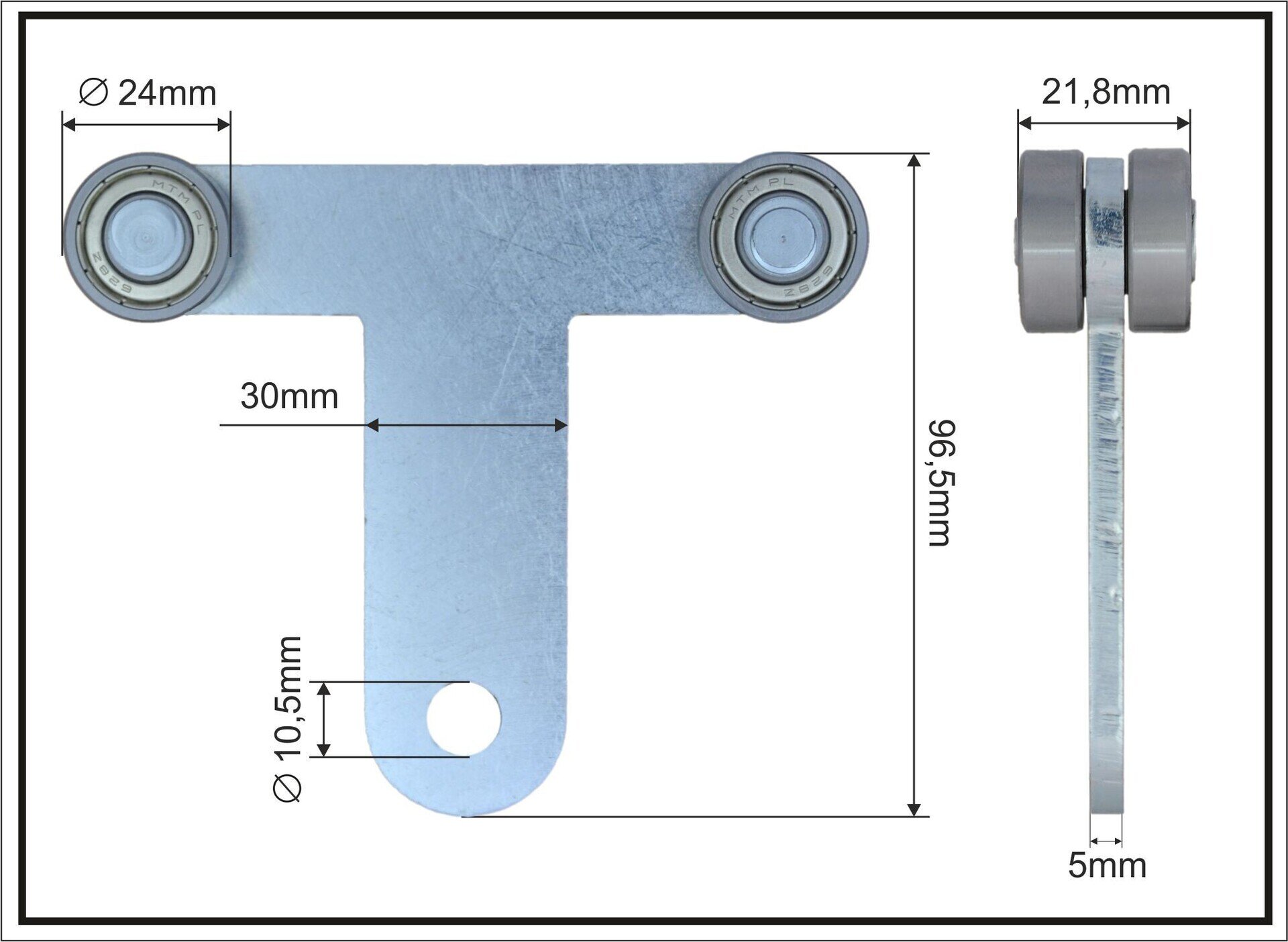 KRONE, CS MAX, EDSCHA “T” post stanchion carriage