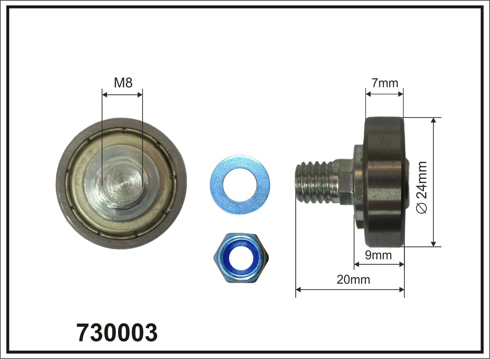 Rolka dachu FI 24 L 20