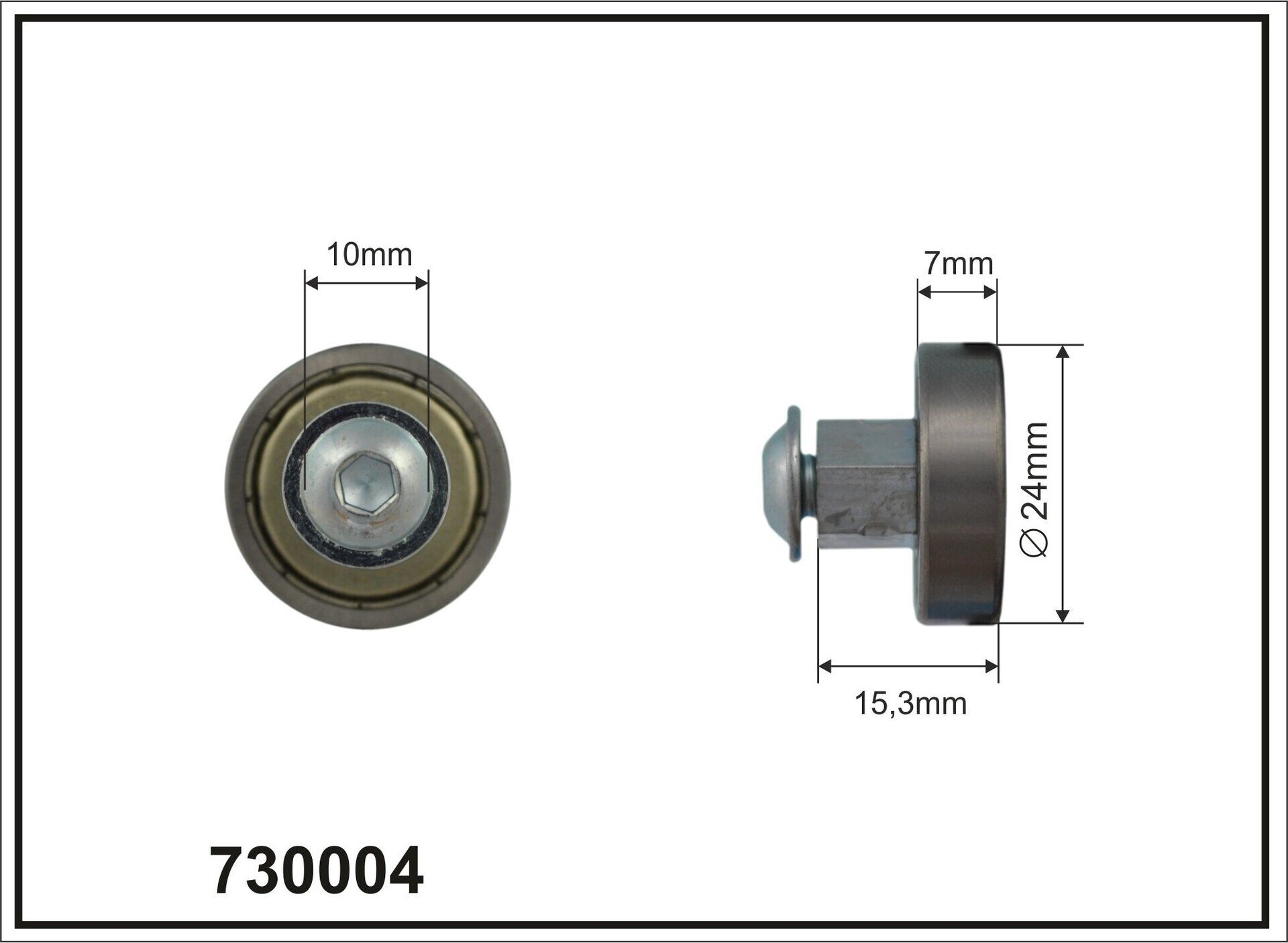 Rolka dachu FI 24 L 15,3