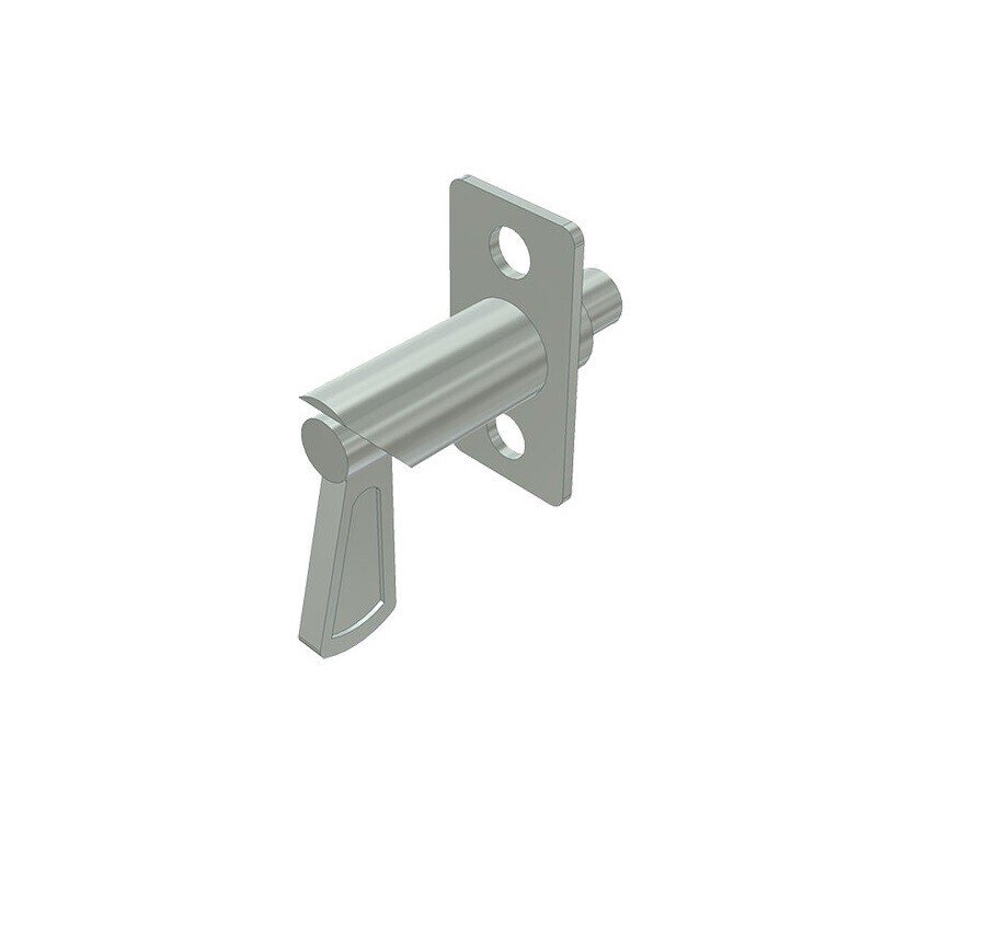 Spring bolt with vertical plate FI12 V2