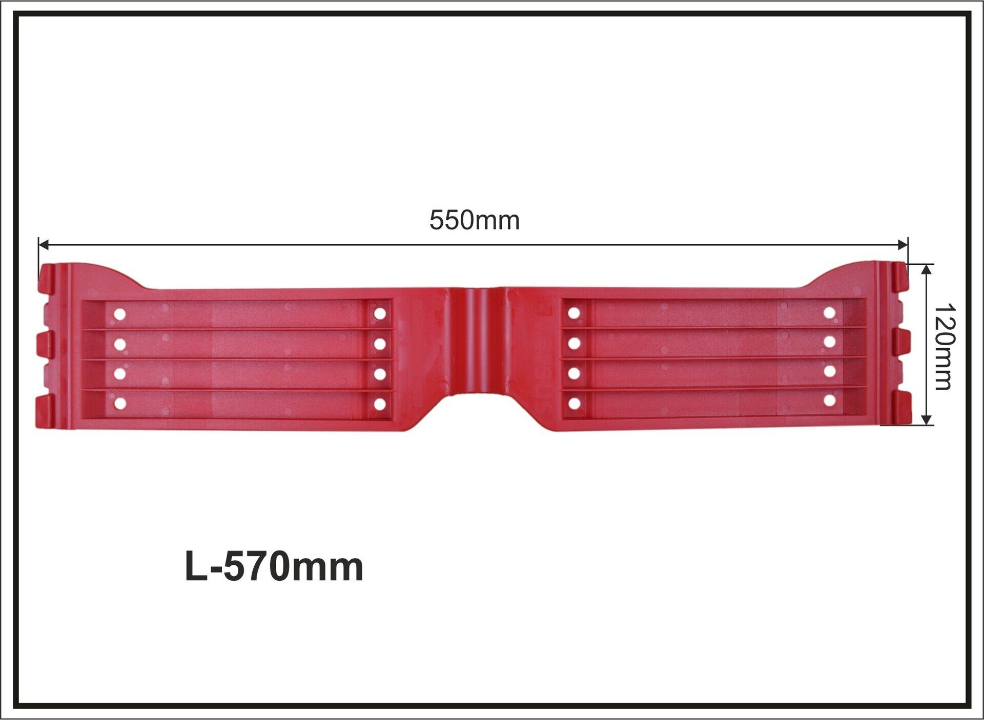 PRZEGUB DACHU VERSUS L 570 MM