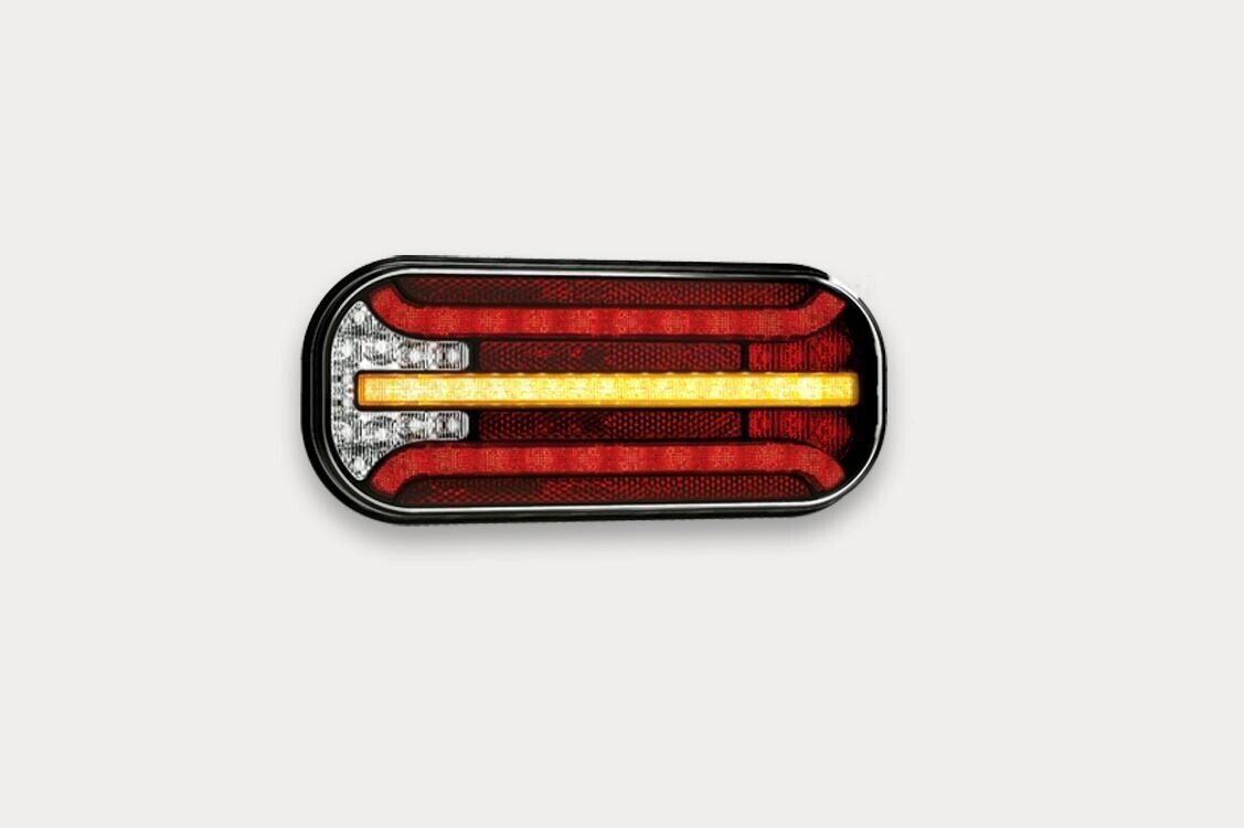 LED UNIVERSAL LAMP 12-36V, 6-function BAJONET