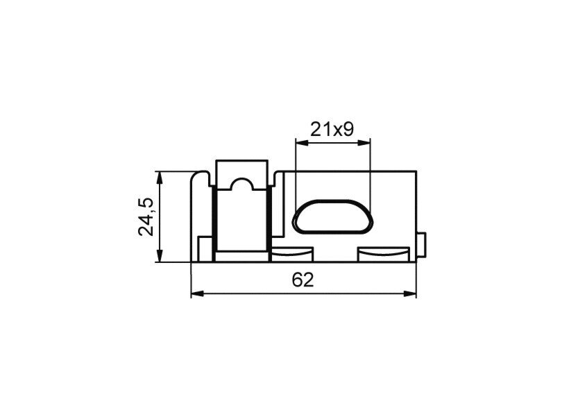 AIRLINE MOUNTING BRACKET 1000 kg