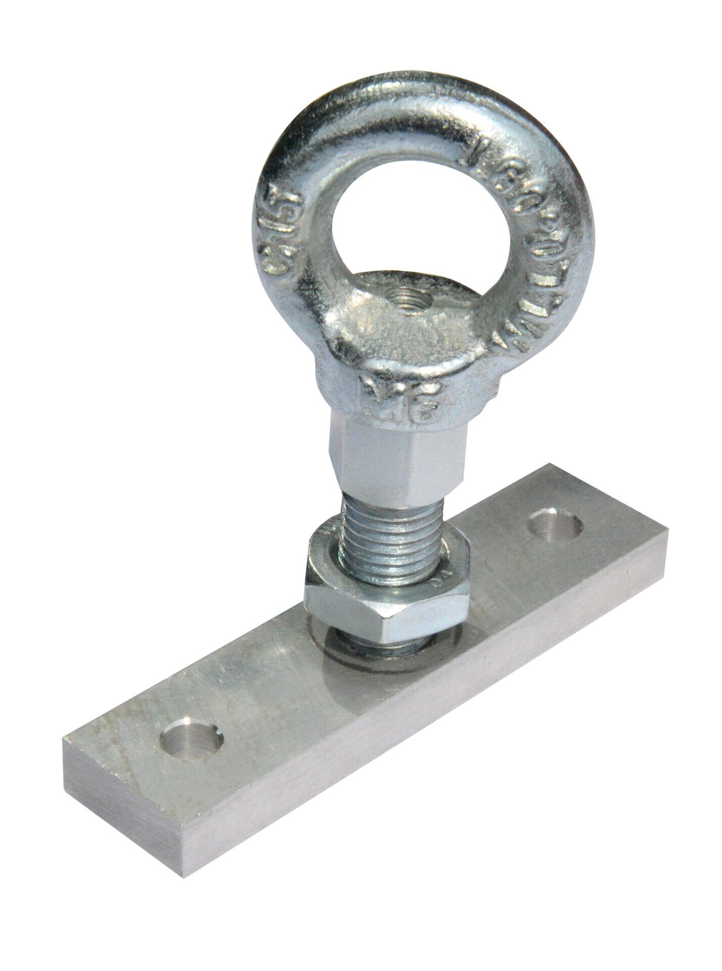 Locking device with spring and mounting bracket